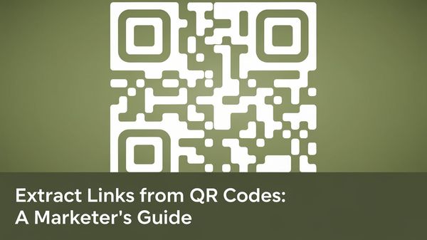 Extract Links from QR Codes: A Marketer’s Guide